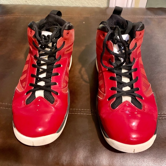 red jordans size 8